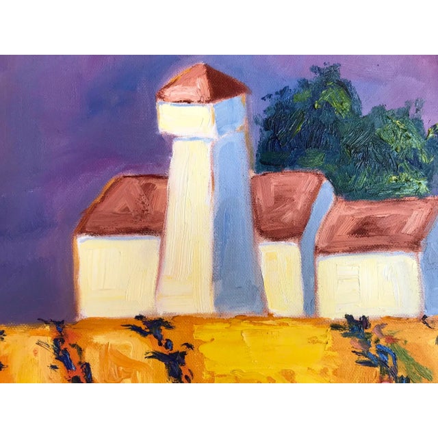 Contemporary Original Oil Painting Landscape Vineyards For Sale In Reno/Lake Tahoe - Image 6 of 7