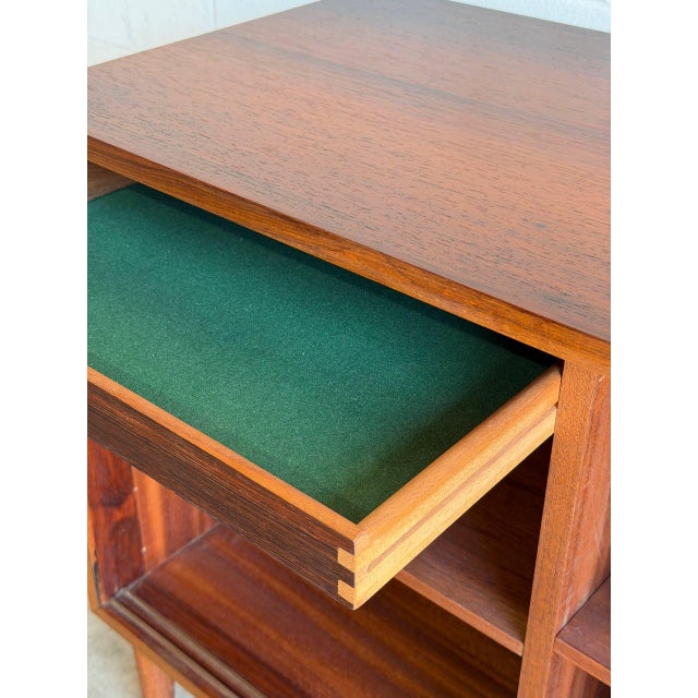 Dr Viby J Rosewood Sideboard Credenza With Dual Sliding Doors Danish Mid-Century Modern 1960s For Sale - Image 12 of 13