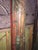 1920s Vintage Painted Carved Wall Mounted Teak Wood Columns- A Pair For Sale - Image 9 of 13