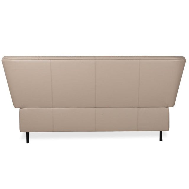 Sono Bed in Beige Leather from Rolf Benz For Sale - Image 12 of 15