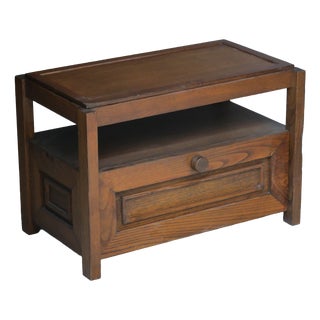 Low Wood Cabinet with Tray, 1965 For Sale