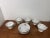 Mid 19th Century Vintage Wawel Poland Porcelain Tea Cup Saucer Set 5 Floral Gold Trim - 10 Pcs For Sale - Image 5 of 18