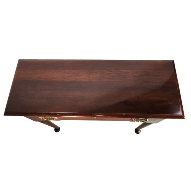 Statton Americana Colonial Console Table Sofa Table 37" For Sale In San Francisco - Image 6 of 12