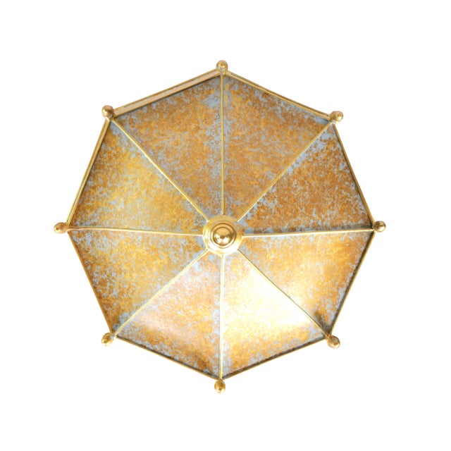 Vintage French Classical Umbrella Chandelier - For Sale - Image 9 of 11