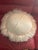 Blush Pink Mongolian Fur Round Pillow For Sale - Image 4 of 4