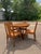 Wood 1960s Restored Broyhill Brasilia Dining Table and 4 Chairs For Sale - Image 7 of 10