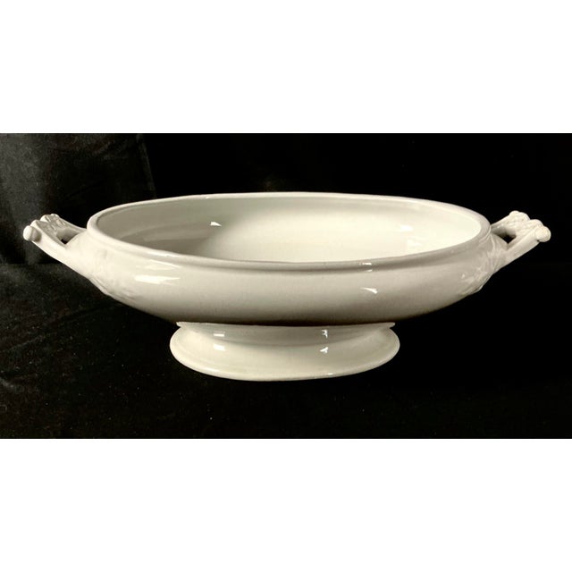 Ironstone Vegetable Tureen With Lid by T & R Boote, England For Sale In Tampa - Image 6 of 11