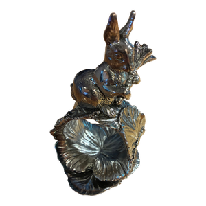 Reed & Barton Silverplate Rabbit Napkin Ring