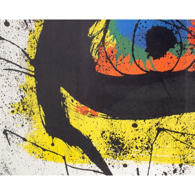 Joan Miró 1973 Lithograph From “Derriere Le Miroir,” No. 203 by Joan Miró For Sale - Image 4 of 7