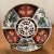 Cinnamon Vintage Service Plate Charger/ Wall Plate Gold Imari by Otagiri Japan For Sale - Image 8 of 12