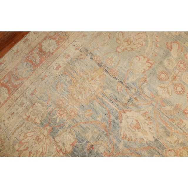 Early 20th Century Beautiful Oversize Persian Bibikabad Rug - 12' x 16'6" For Sale - Image 4 of 12