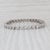 4.40ctw Diamond Tennis Bracelet 10k White Gold 7" 4.6mm For Sale In Greensboro - Image 6 of 7