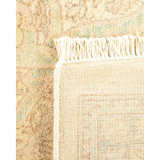 2000 - 2009 Mogul, One-of-a-Kind Hand-Knotted Area Rug - Ivory, 8' 2" x 10' 1" For Sale - Image 5 of 8