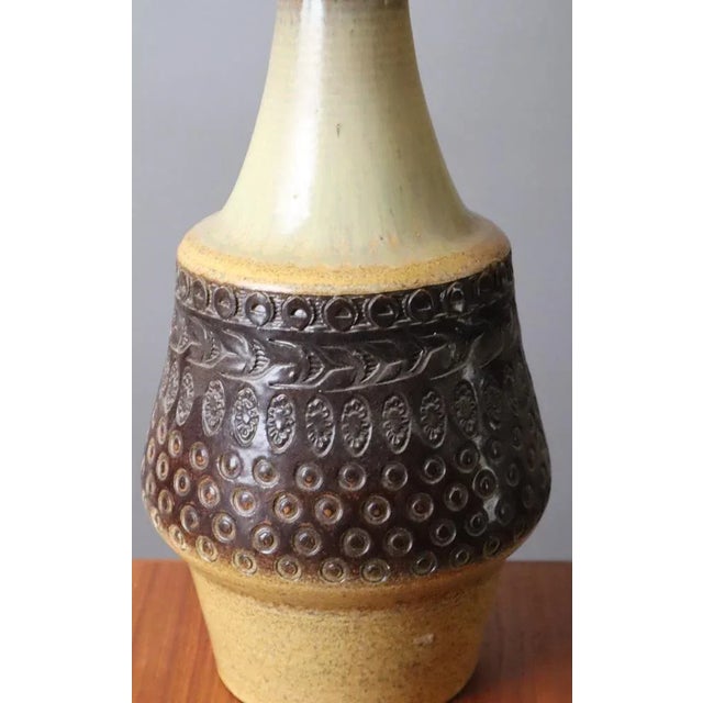 Ceramics Table Lamp Aus from Søholm / Stentöj Bornholm, 1960s For Sale - Image 9 of 13