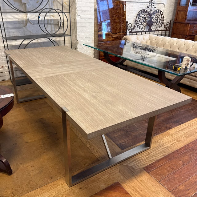 Contemporary Essentials for Living Gage Extension Dining Table For Sale - Image 3 of 12