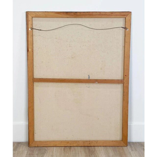 Mountain Scene, American Circa 1950 For Sale - Image 4 of 5