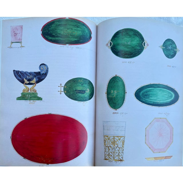 "The Golden Years of Faberge: Drawings and Objects From the Wigstrom Workshop" 2000, First Edition For Sale In Palm Springs - Image 6 of 12
