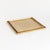 A geometric shape and sleek look make these shallow cast aluminum trays unique. Line with a collection of candles for a...
