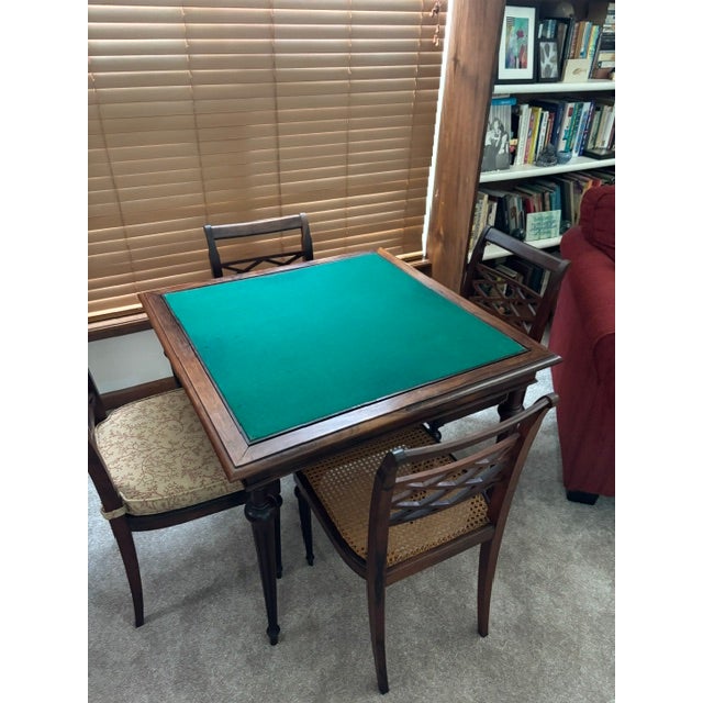 Mid-Century Jacaranda Card Table From Brazil For Sale - Image 4 of 11