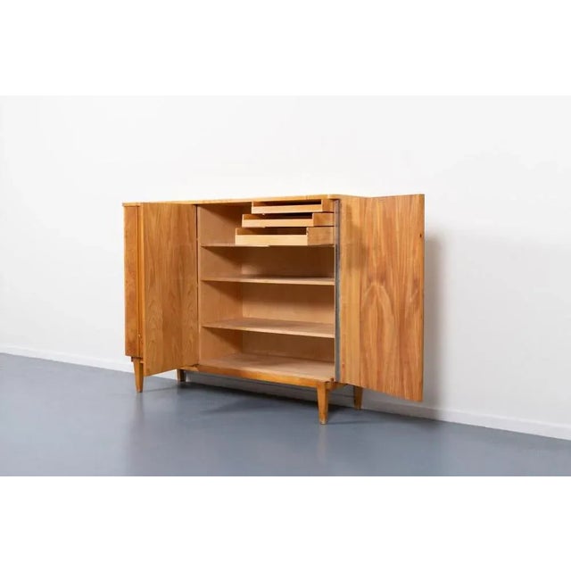 Beautiful Swedish Cabinet from 1930s designed by Axel Larsson for Bodafors. Exceptional Scandinavian craftsmanship,...