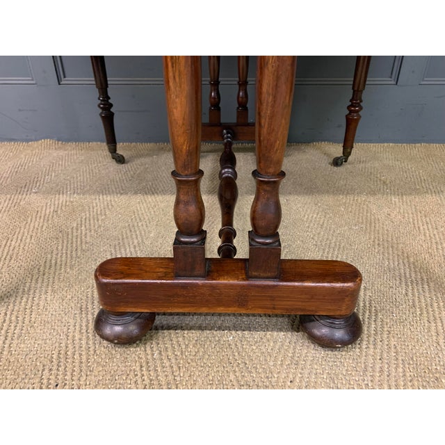 Early 19th Century William IV Rosewood Sutherland Table, 1835 For Sale - Image 5 of 16