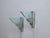 Postmodern Icaro Wall Sconces in Glass and Aluminum by Carlo Forcolini for Artemide, 1980s, Set of 2 For Sale - Image 12 of 12