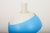 Mid 20th Century Vintage Pendant Lamp in Blue and White Lacquered Metal by Finn Juhl for Lyfa, Denmark, 1963. For Sale - Image 5 of 13