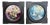 Framed Plates by Jérôme Massier for Vallauris, Set of 2 For Sale