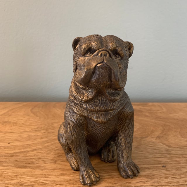 1980s Bombay Company Bulldog Figurine For Sale - Image 5 of 5