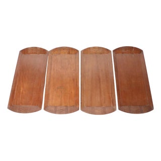 Mid 20th Century Set of Four Art Deco Hospitality Toastmaster Serving Trays For Sale