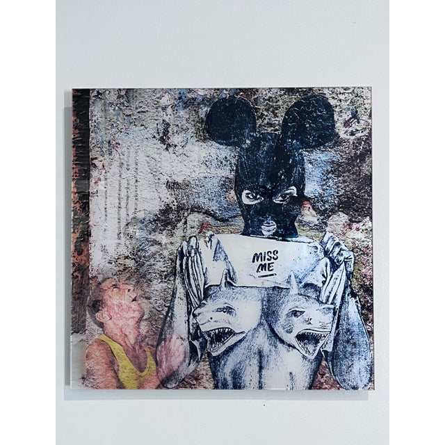 Official gallery-produced limited edition by acclaimed Montreal street artist MissMe. Titled Portrait of a Vandal, this...