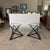 Formations Dual Iron Pedestal Base Glass Dining Table For Sale In San Francisco - Image 6 of 16