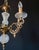 Vintage French Chandelier in Brass and Glass, 1960s For Sale - Image 9 of 16
