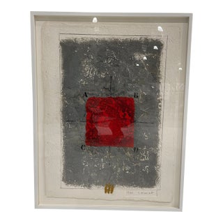 James Coignard “Riposte” 1991 Signed Carborundum Etching For Sale