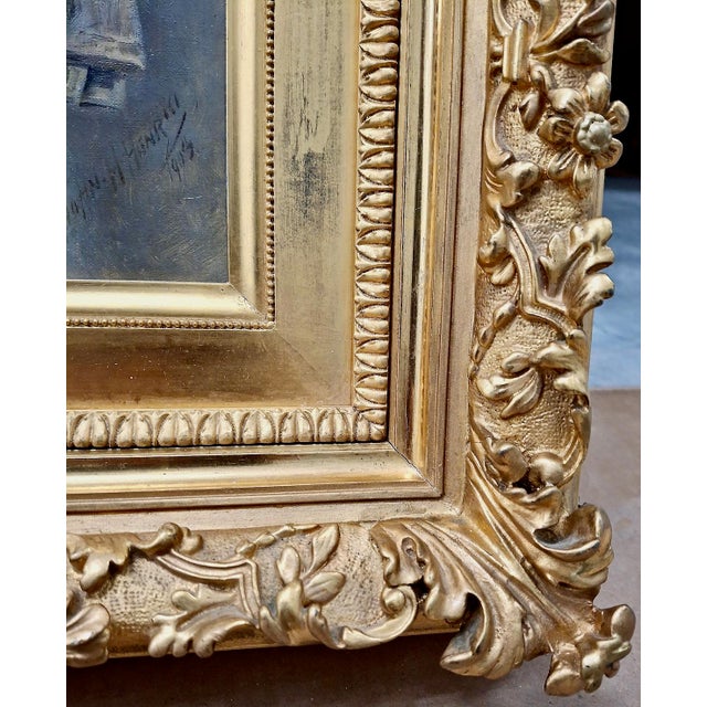 "The Newspaper Boy" by John Henry Henrici (1863-1958) For Sale - Image 12 of 13