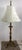 Antique Brass and Onyx Table Lamp with Fabric Shade from Unbekannt, 1930s For Sale - Image 13 of 13