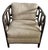 Palecek Warren Lounge Chair in Dark Espresso For Sale