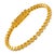 Contemporary Diamond & Gold Dainty Bangle Bracelet For Sale - Image 3 of 6