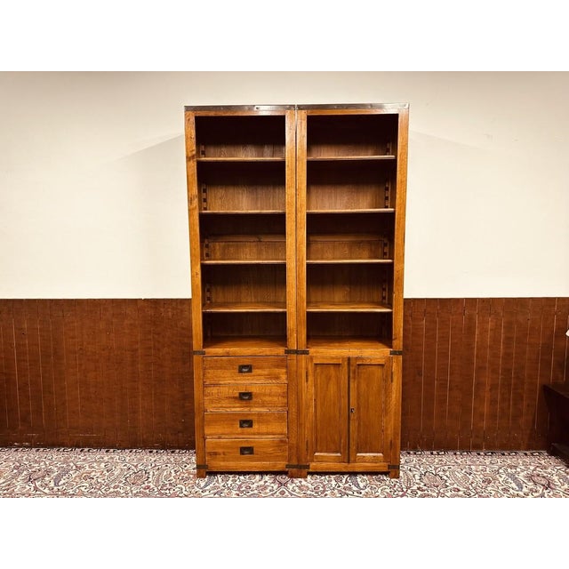 English Bookcase in Oak, in Very Good conditions. Designed 1950 to 1959 This piece has an attribution mark, I am sure that...