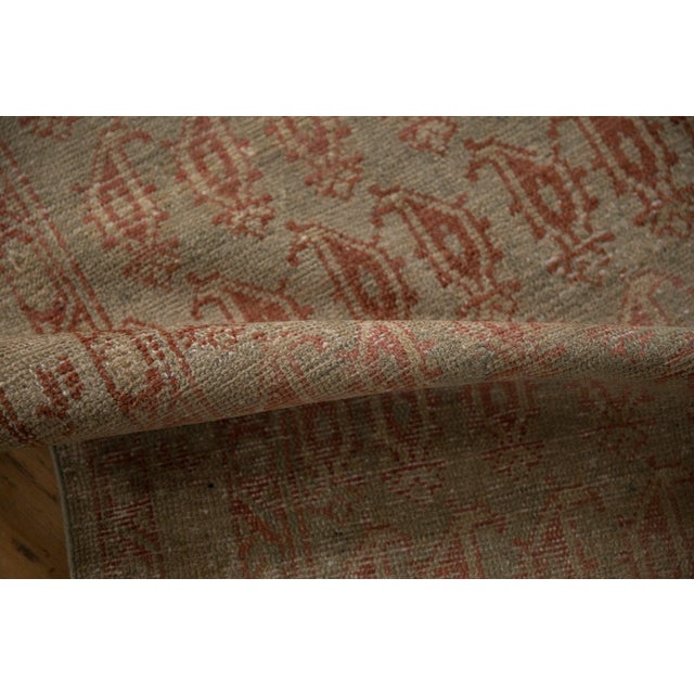Old New House Antique Distressed Malayer Rug Runner - 3'5" x 16'5" For Sale - Image 4 of 11