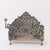 Baroque 19th Century Hand-Worked Repoussé Sterling Oil Lamp Footed Menorah For Sale - Image 12 of 18