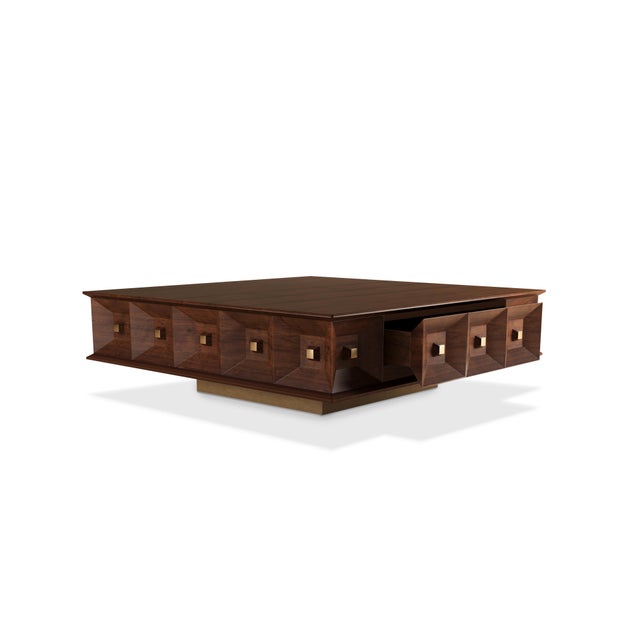 Smith Center Table by Wood Tailors Club For Sale - Image 6 of 7