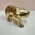 1970s Vintage Solid Brass Bear Statue For Sale - Image 5 of 8
