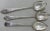 Silver Three Early American Mid 18th Century Etched Sterling Spoons C.1752 For Sale - Image 8 of 8
