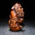 Chinese Boxwood Carved Zhong Kui Wood Figurine For Sale - Image 9 of 9