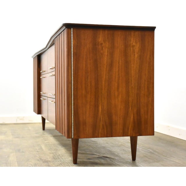 United Furniture Walnut Dresser Credenza Chairish