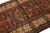 Brown Antique Malayer Wool Runner Handmade With Multicolor Floral Design For Sale - Image 8 of 9