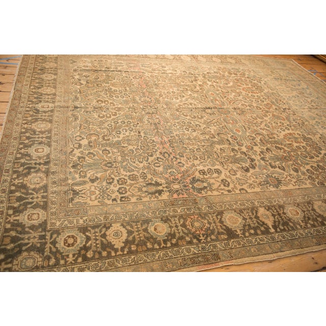 1940s Vintage Distressed Lilihan Carpet - 8'11" x 11'4" For Sale - Image 5 of 13