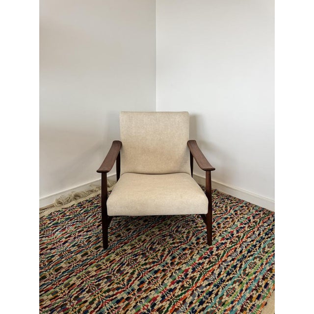 Scandinavian Teak Armchair, 1960s For Sale - Image 3 of 16