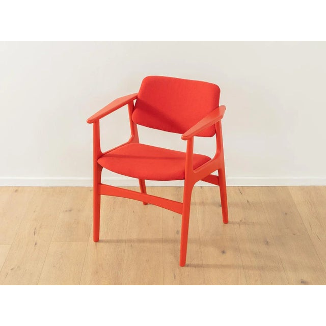 Red Red Oak Armchair, 1960s For Sale - Image 8 of 8